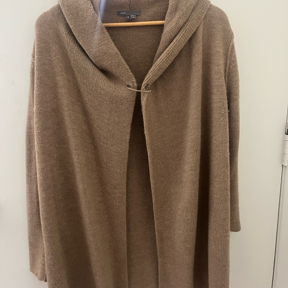 Vince Women's Tan Wool Sweater
